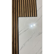 Renkli Duvarlar Atc 12X145 cm Açık Meşe Pvc Duvar Lambiri Ofis Salon Tv Arkası Dekoratif Lmabiri Panel