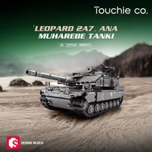 Sembo Block Leopard 2A7+ Ana Muharebe Tankı 898 Parça Yapı Blokları