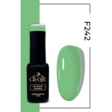 Cr-Oje Kalıcı Oje F242- Su Yeşili (12 ML)