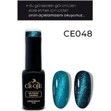 Cr-Oje Kalıcı Oje 7d Cat Eye-048 Mavi 12 ml