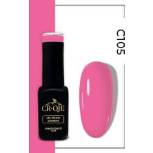 Cr-Oje Kalıcı Oje C105- Pembe (12 ML.)