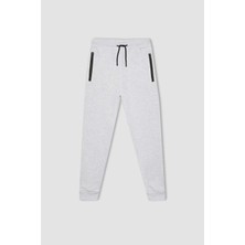 DeFacto Erkek Çocuk Fermuarlı Pike Basic Eşofman Altı B5755A824SP