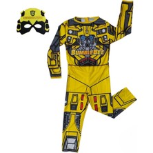 Bumblebee Kassız Çocuk Kostümü