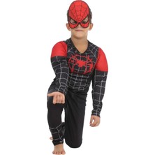 Spiderman Kaslı Çocuk Kostümü