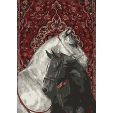 Sayılarla Boyama Seti Otantik  Eser 80X100 cm