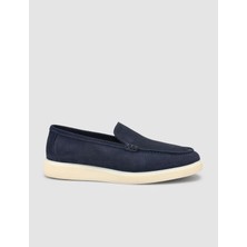 Cabani Süet Lacivert Erkek Loafer Ayakkabı