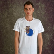 Dancing Point Erkek Baskılı T-Shirt