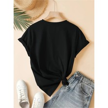 Calp Tekssıralıkalp Basklı T-Shirt/tişört