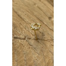 Ayyıldız Taşlı Gümüş Hızma