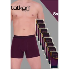 Tatkan 8'li Erkek Penye Modal Boxershort