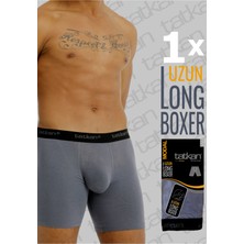 Tatkan - Uzun (Long) Penye Modal Boxershort (Tekli)