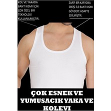 Tatkan - 3'lü - Askılı Penye Modal Classıc Atlet