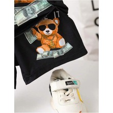 Calp Teks Take It Aycık Baskılı Şort/t-Shirt Alt-Üst Yazlık Çocuktakım
