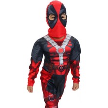 Deadpool Kaslı Çocuk Kostümü