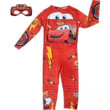 Şimşek Mcqueen Kassız Çocuk Kostümü