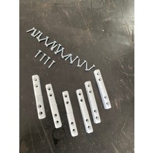 SİNEKLİK 17X25 Sineklik Menteşesi 6 Adet 22 Adet Vida