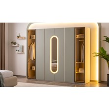 Denrose 6 Kapılı Gardrop