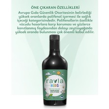 Ravla 2'li Ürün - Kids Yüksek Polifenollü Organik Naturel Sızma Zeytinyağı 500ml