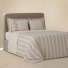 Ecocotton Delfin Çift Kişilik Nevresim Takımı %100 Organik Pamuk Keten Yeşil 200X220 cm