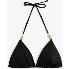 Koton Aksesuarlı Üçgen Bikini Üstü