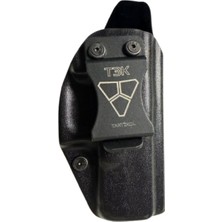 Glock 19 Uyumlu Kaydex Kılıf - Içi Kadife Kaplı Iç Kullanım Sağ Kılıf