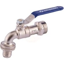 Klepsan 1831 Küresel Bahçe Musluğu (Kollu) 3/4