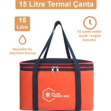 Wallery Bags 15 Litre Isı Yalıtımlı Piknik Kamp Termos Sıcak Soğuk Termal Çanta