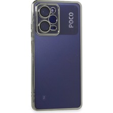 Newface Xiaomi Poco X5 Pro 5g Kılıf Razer Lensli Silikon - Gümüş