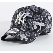 New Era Allover Print 9forty Siyah Şapka (60667569)