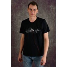 Fisherman Erkek Baskılı T-Shirt