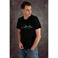 Fisherman Erkek Baskılı T-Shirt
