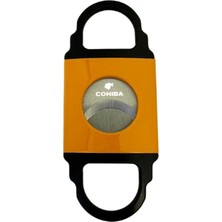 Cohiba Sarı Siyah Metal Puro Makası Kesici