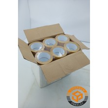Maskeleme Bandı 24MM x 30M Sarı (72 Adet) (Kağıt Bant) - Oto Boya, Fırın ve Dekorasyon Bandı