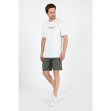 Rodi Erkek %100 Pamuk Bisiklet Yaka Kısa Kollu Baskılı T-Shirt  Rahat ve Şık Günlük Tişört 0106