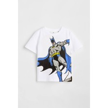 Batman Baskılı Erkek Çocuk Tişörtü