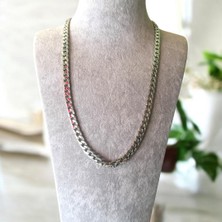 Kalın Zincirli Modern Erkek Bijuteri Kolye