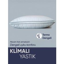 Piyes Home  Klimalı Dış Kılıflı ve Iç Yastıklı Nefes Alan Fermuarlı  Klimarel Kapitone Yastık