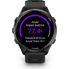 Garmin Forerunner 970 - Karbon Gri Dlc Titanyum Siyah | Gri