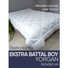 Piyes Home Mikrofiber Kumaşlı Extra Battal Boy Yorgan 240 x 260