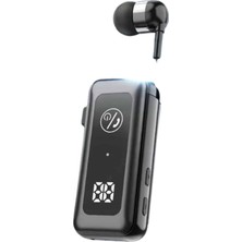Buğz Kablolu Kulak Içi 5.2 Makaralı Titreşimli Bluetooth Kulaklık Hafıza Kart