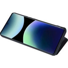 Newface Xiaomi Redmi Note 14 Pro 4g Kılıf Flip Cover - Taba