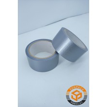 Tamir Bandı (Duct Tape) 48MM x 20M Gri (36 Adet)- Çok Amaçlı, Güçlü ve Su Geçirmez Tamir Bandı