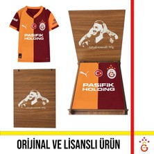 Galatasaray Lisanslı 2025/2026 Sezon Parçalı Iç Saha Forma Icardi Ahşap Kutulu