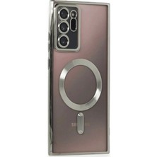 Newface Samsung Galaxy Note 20 Ultra Kılıf Kross Magneticsafe Kapak - Titan Gri