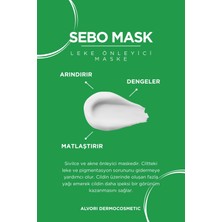 Alvori Dermokozmetik Sebo Mask,dengeleyici ve Gözenek  Maske 250 ml