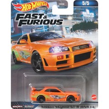 Hot Wheels Premium Nissan Skyline Gt-R (BNR34)HKD21
