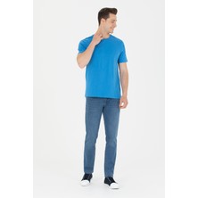 U.S. Polo Assn. Erkek Saks Tişört Basic 50264916-VR045
