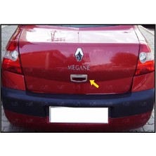 Renault Megane 2 Bagaj Açma Kromu 2004-2010 Arası P.çelik