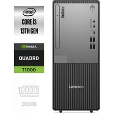 Lenovo Thinkcentre Neo 50T Gen5 I3-13100 12UB0009TR-055 8gb 2tb Quadro T1000 4gb Freedos Masaüstü Bilgisayar