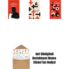 Wigan Iskelesi Yolu (Ciltli) + Papazın Kızı ( Ciltli ) + 1984 (Ciltli) + Okuma Sticker'ları